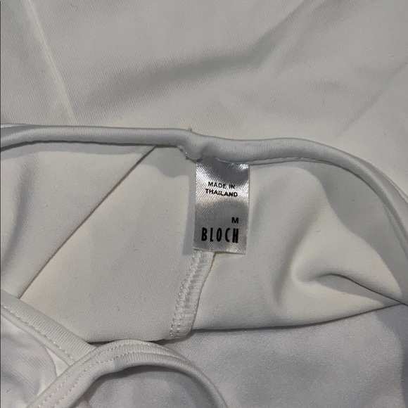 White Spaghetti Strap Swimsuit - Picture 3 of 5